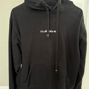 Quiksilver Classic Black Hoodie